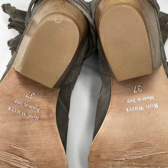 Ron White Womens Size 37 Brailee Western Ankle Boots - Picture 8 of 9